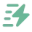 Lightning bolt icon representing fast delivery
